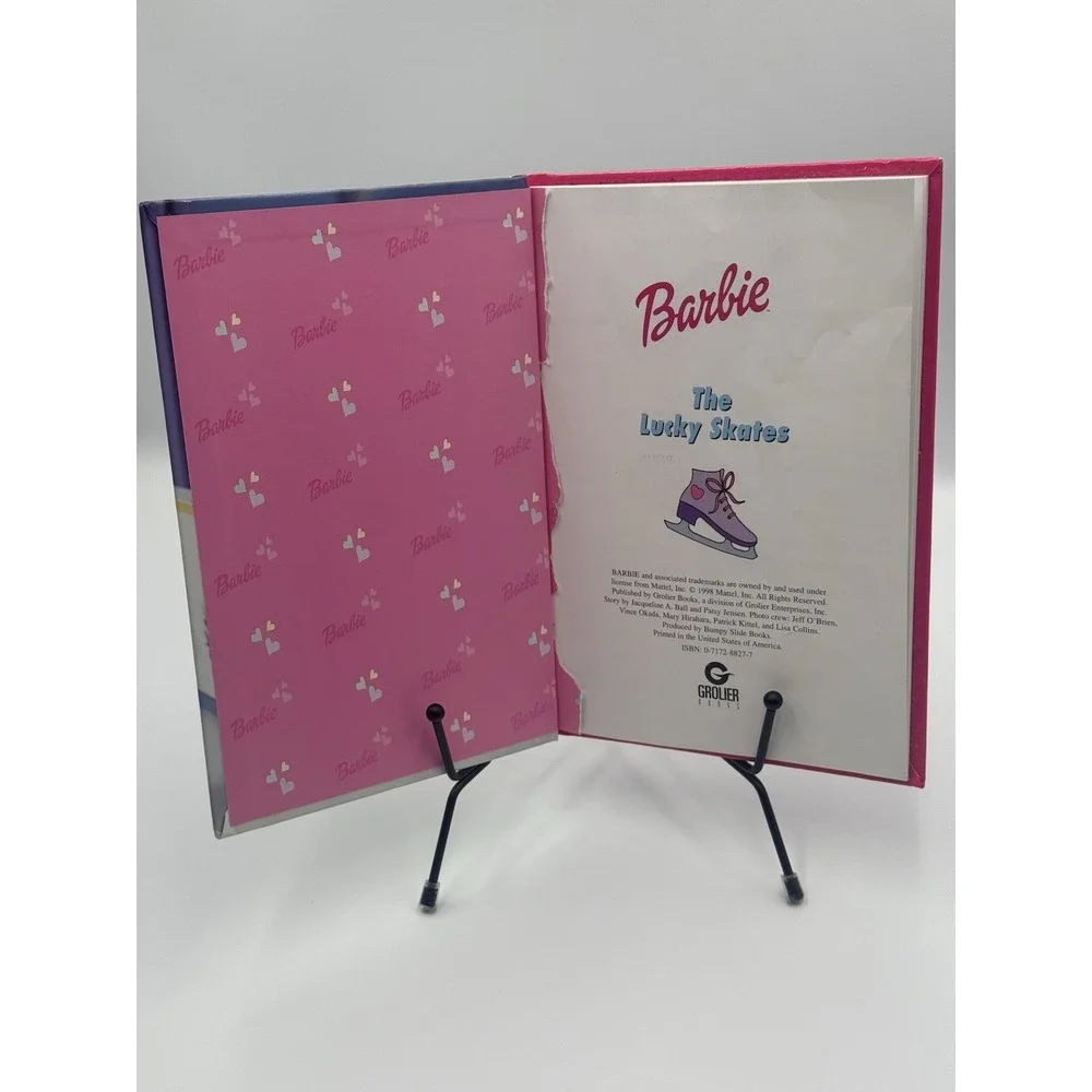 Vintage 1998 Grolier Barbie and Friends Book Club,  Hardback Edition - Set Of 2